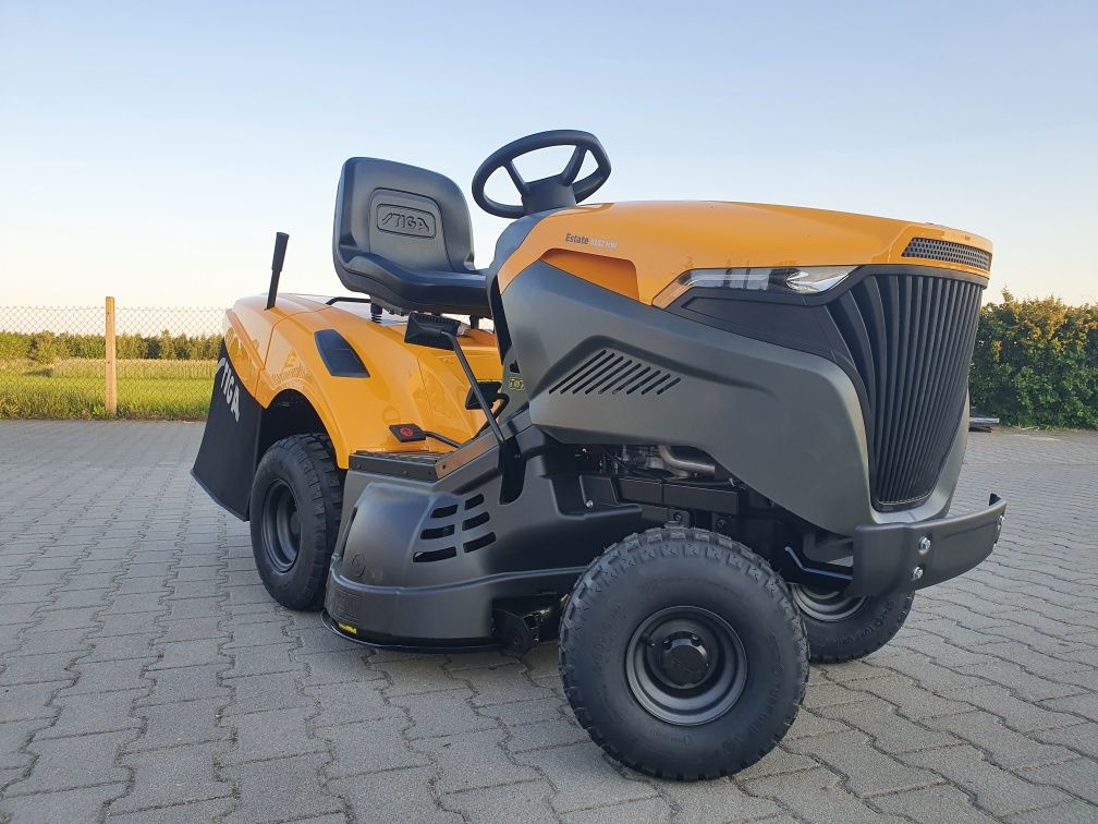 "Marcinkowscy" Promocja Wiosna 2024 traktorek Stiga V-Twin + pług