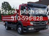 Transport Piasku, Piasek, Ziemia ogrodowa, Żwir, Otoczak Zgierz / Łódź
