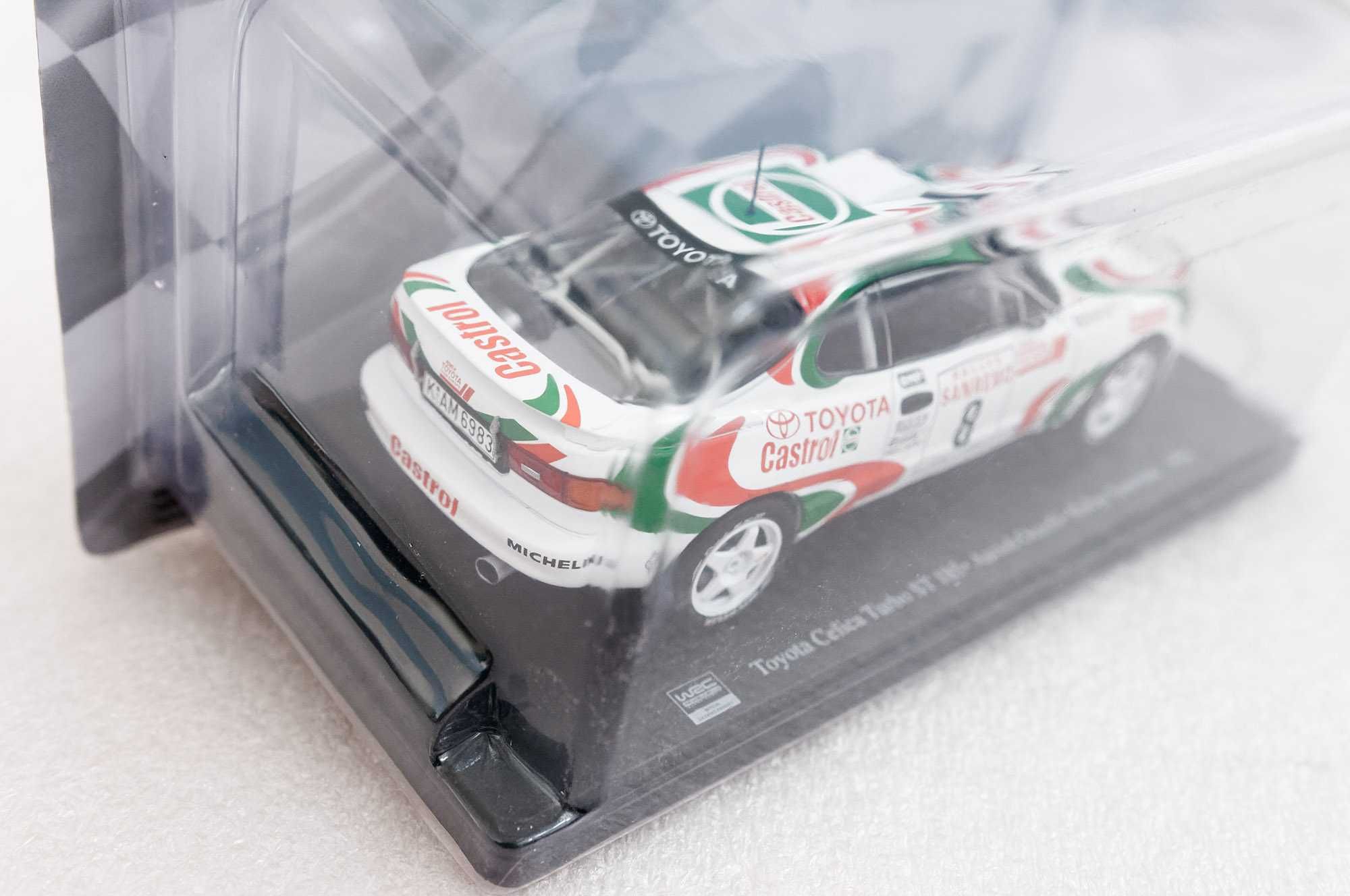 TOYOTA CELICA TURBO ST185 1:24 Hachette WRC 1994 Didier Auriol