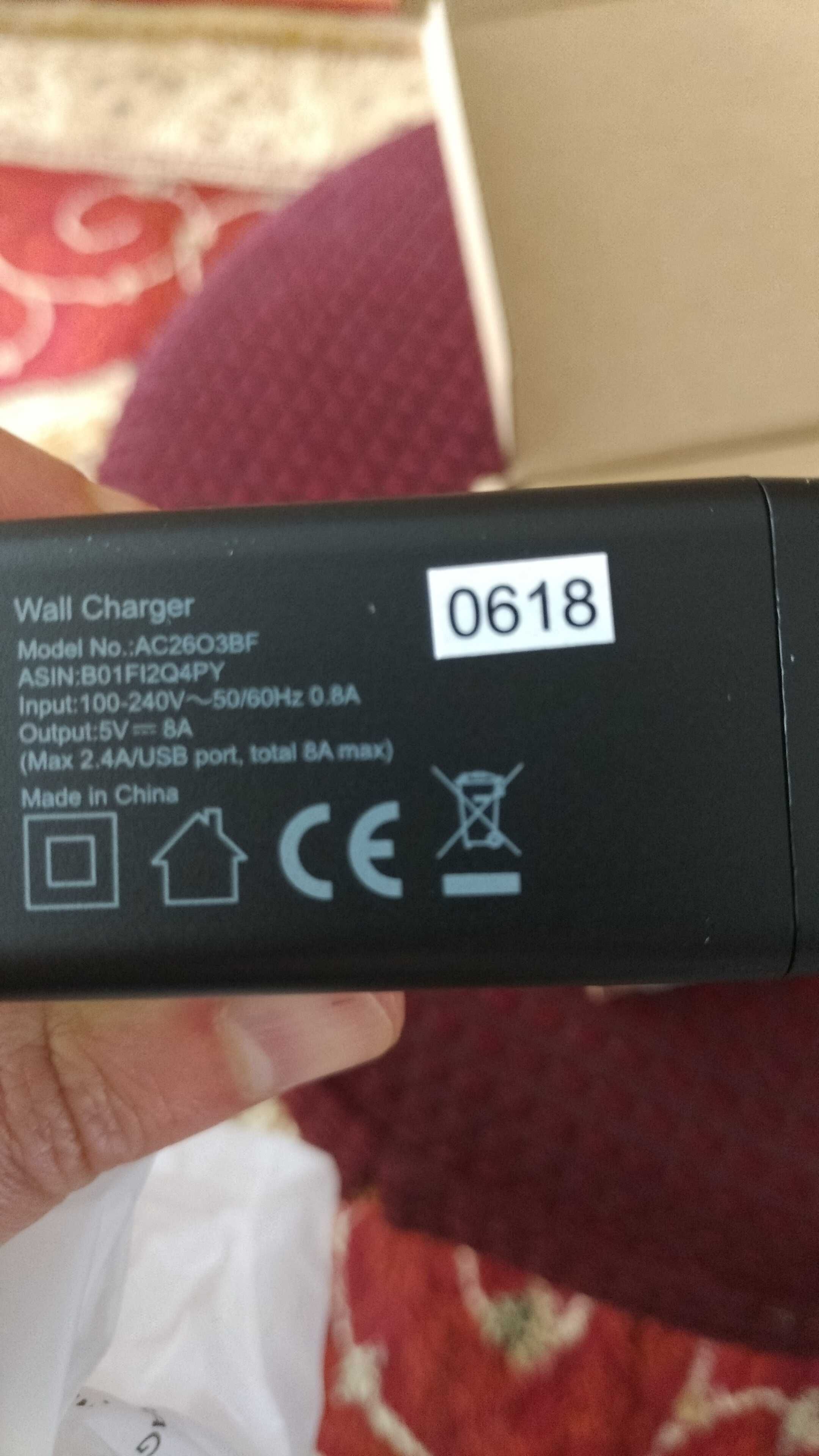 Nowa ładowarka 4x USB 40 W