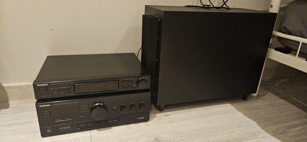 Zestaw Technics + JBL Subwoofer aktywny