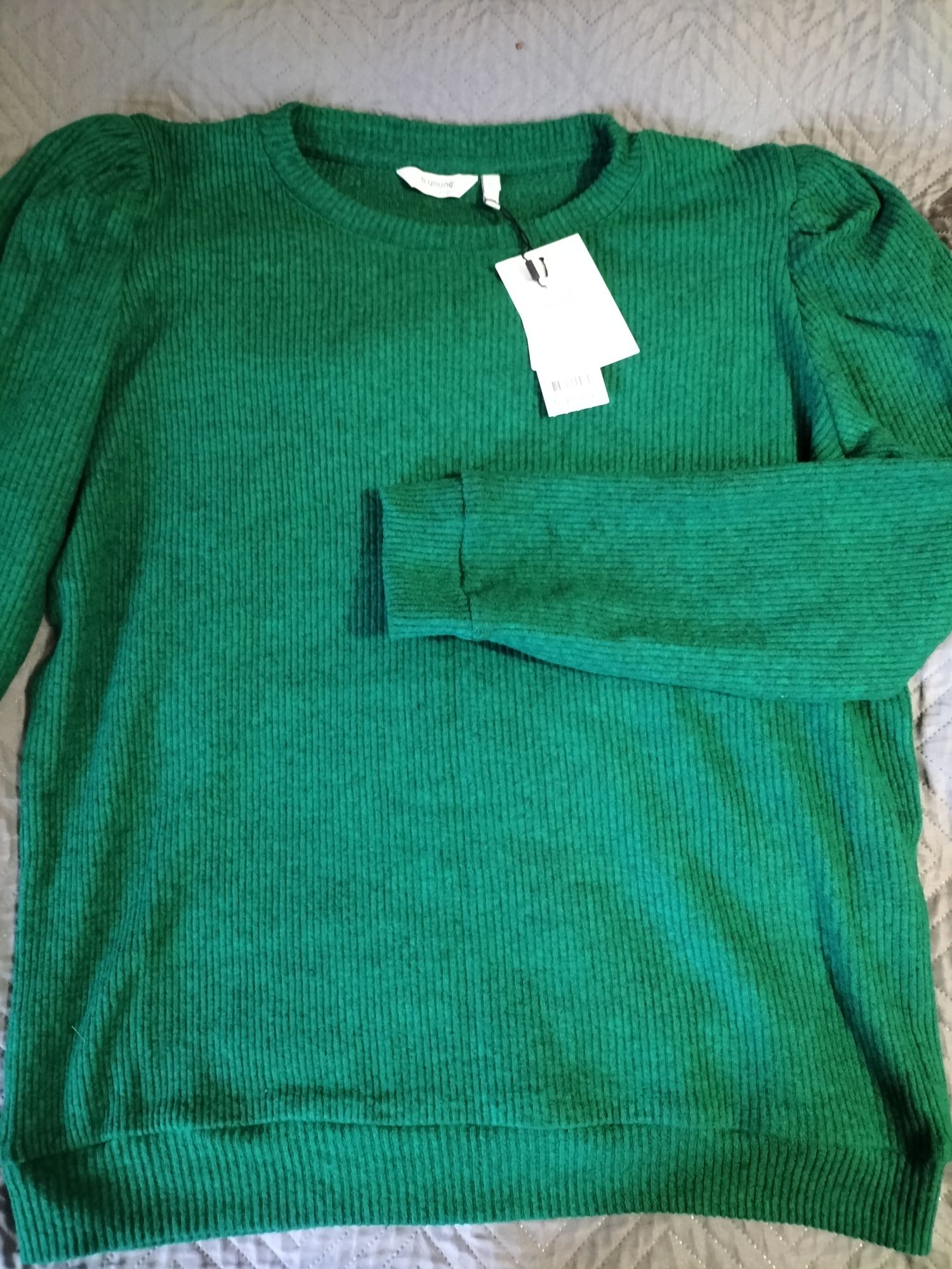 Sweter zielony L