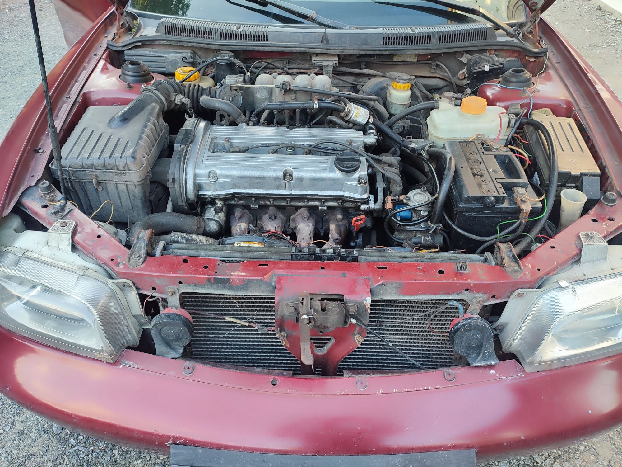 Мотор двигатель на Део Нубира 1.6 Daewoo Nubira,Lanos,Tacuma A16 DMS