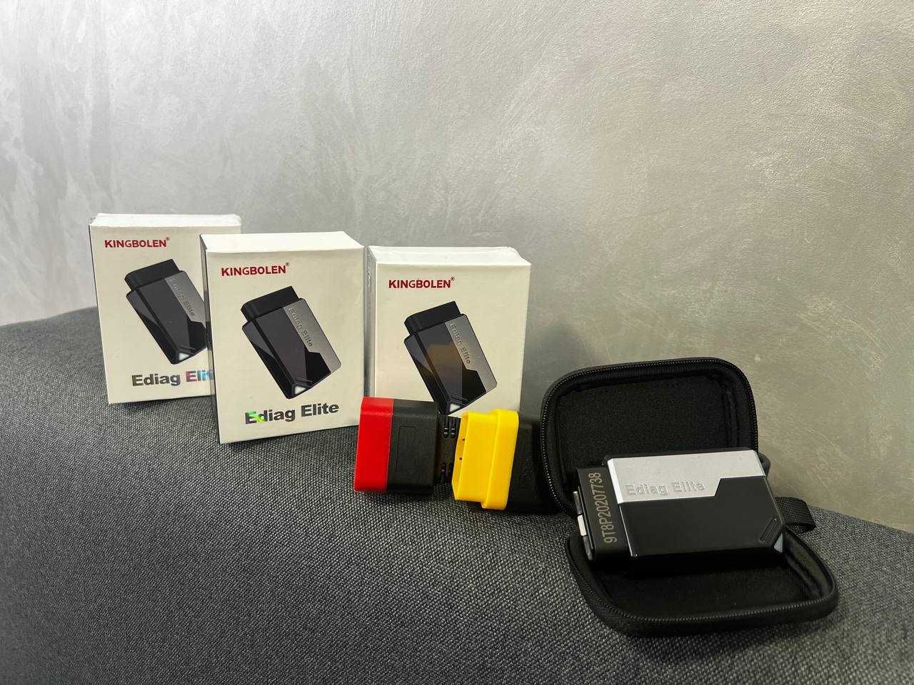 Ediag Elite Kingbolen OBD2 + Перехідник Автосканер помилок діагностика