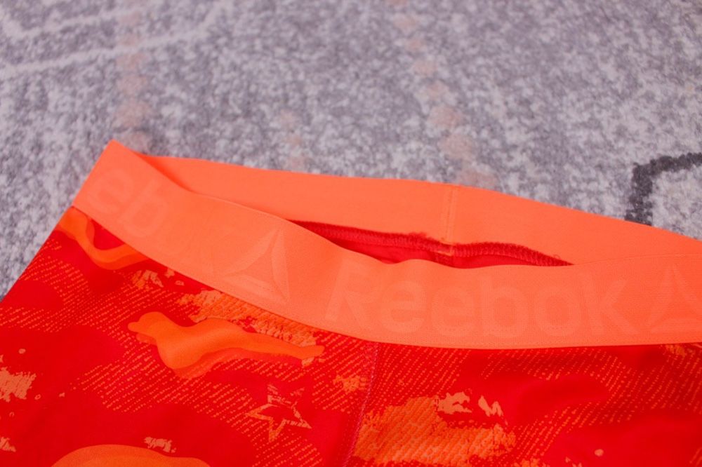 Reebok 3/4  Ready Printed Capri. Женские лосины Рибок