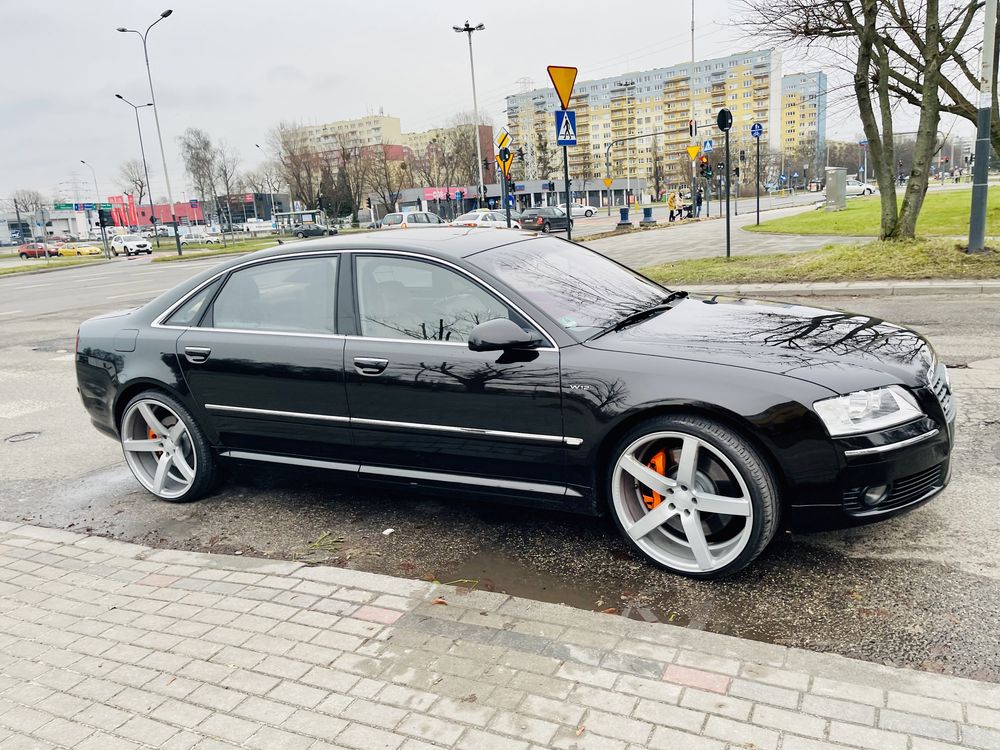 Audi A8 Long W12 Exclusive Bang Olufsen Vossen 22  niski przebieg