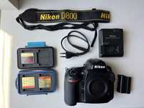 Nikon SRL D800 c/caixa e acessorios