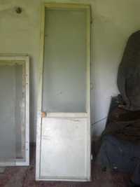 Дверь  деревянная балкон