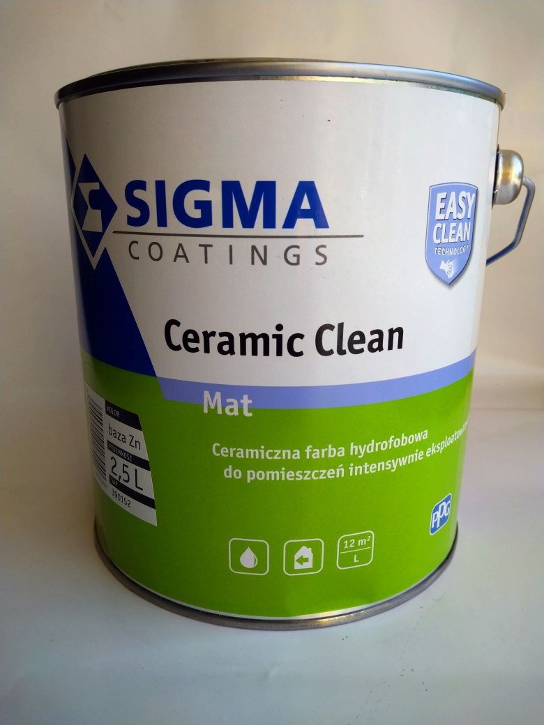 Farba Sigma Ceramic Clean różne kolory z palety Bondex Smart