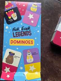 Karty dla dzieci Domino Fur Ever Legends