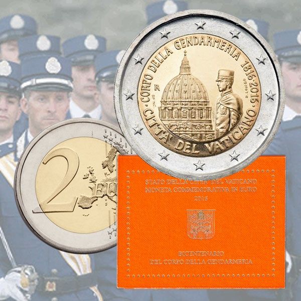 Moedas Comemorativas 2€ Vaticano