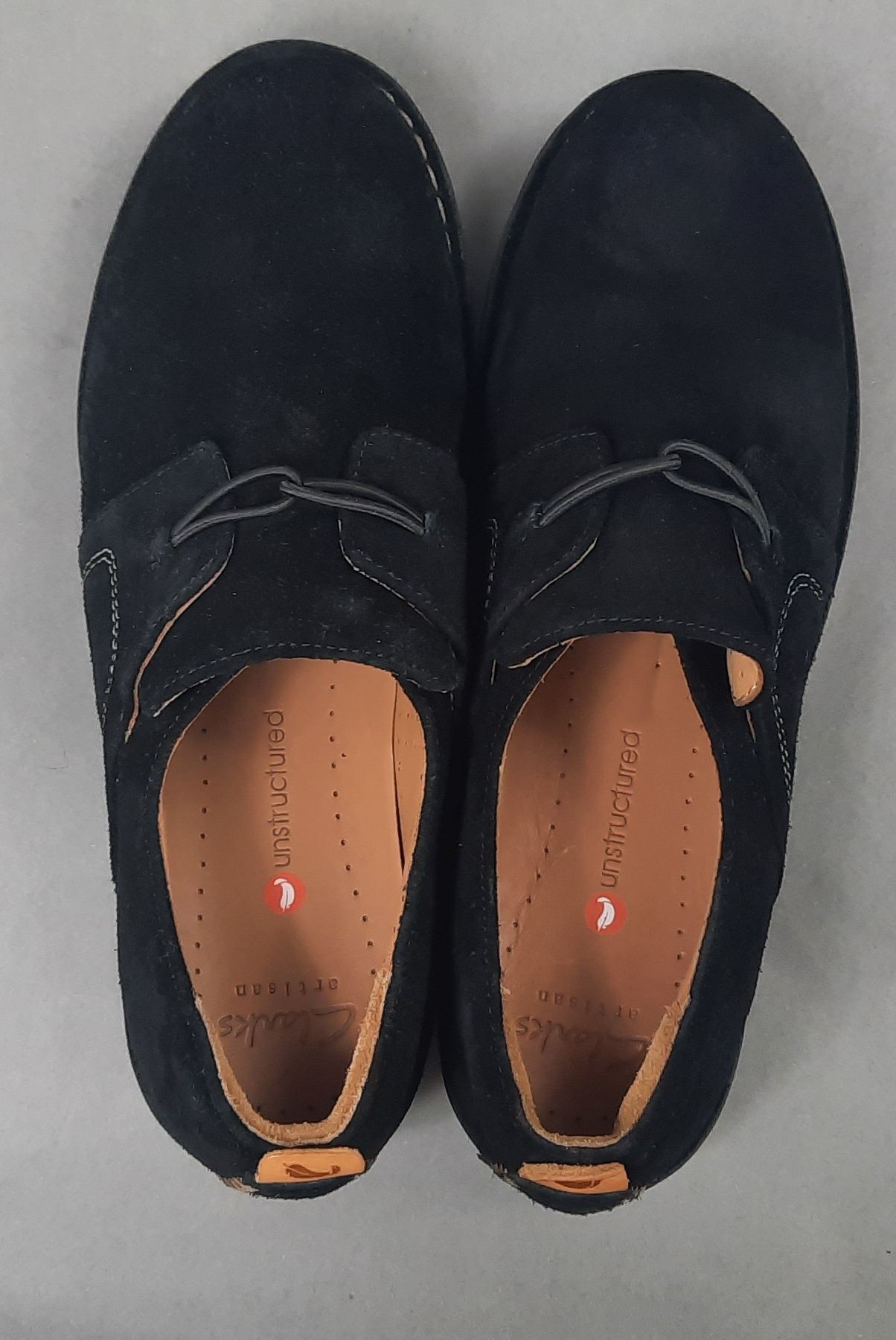 Clarks Un Ava skórzane półbuty Uk6 39,5 25,5cm