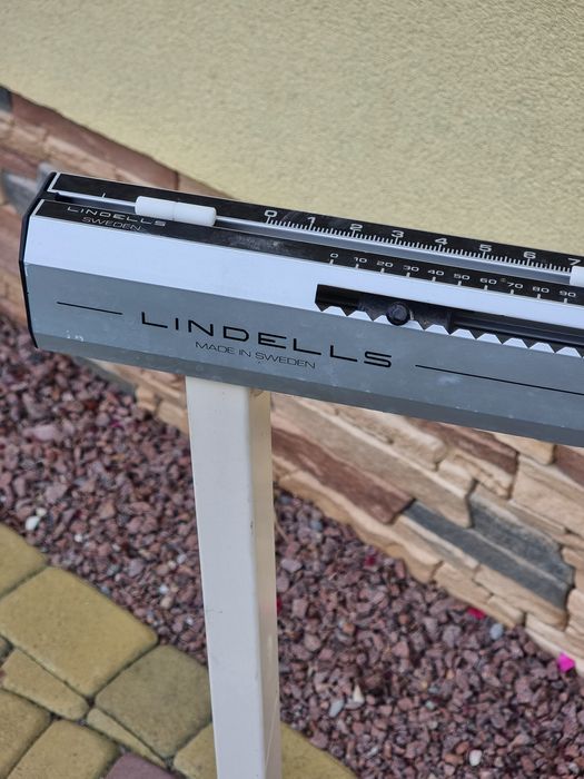 Zabytkowa waga Lindells - Szwecja vintage

lata 70.