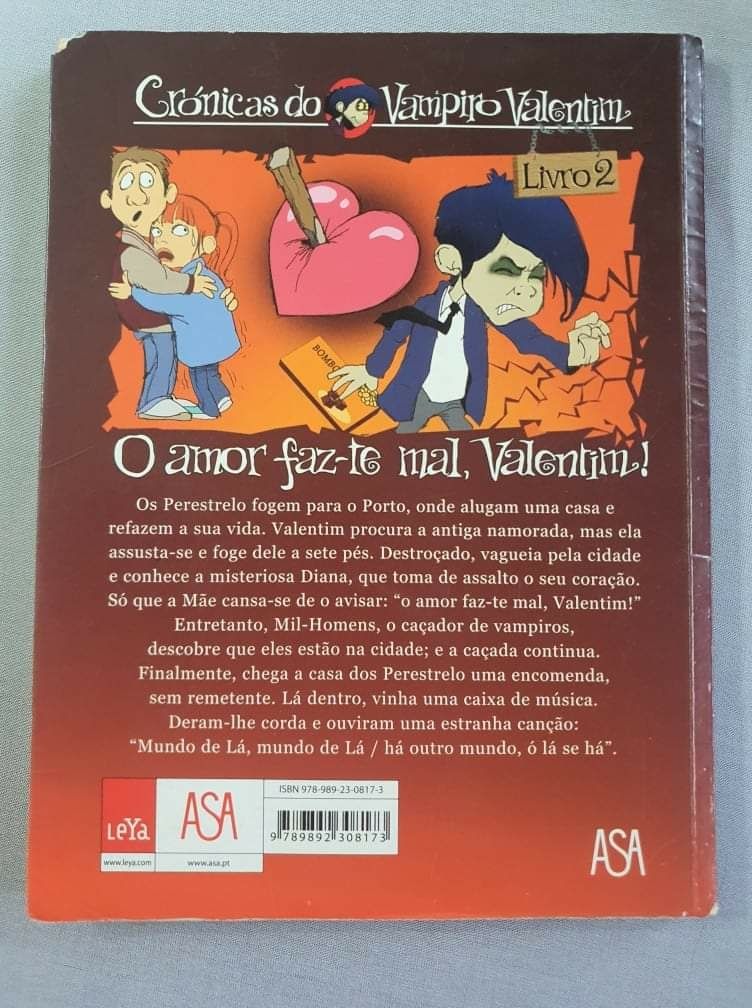 Crónicas do Vampiro Valentim "O amor faz-te mal, Valentim!"