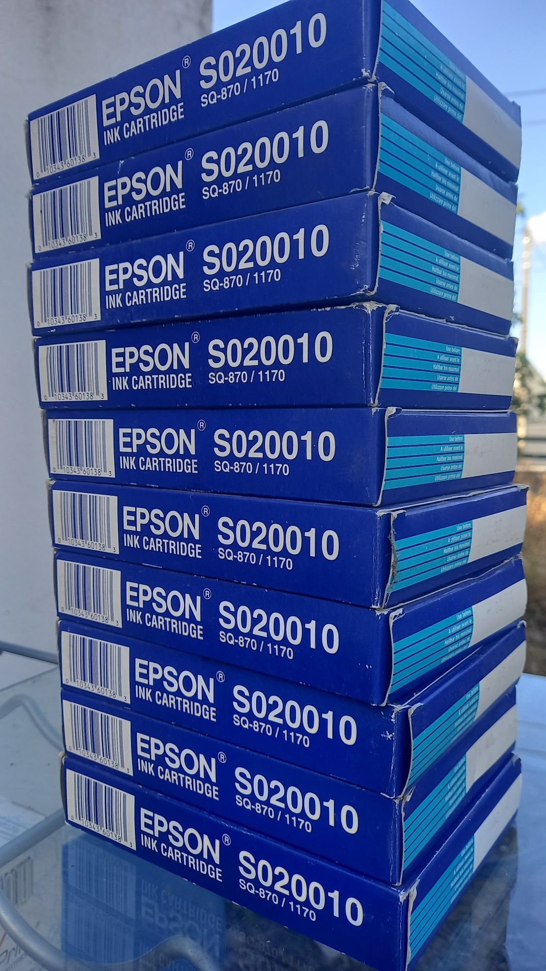 Vendo 10 cartuchos de impressora Epson