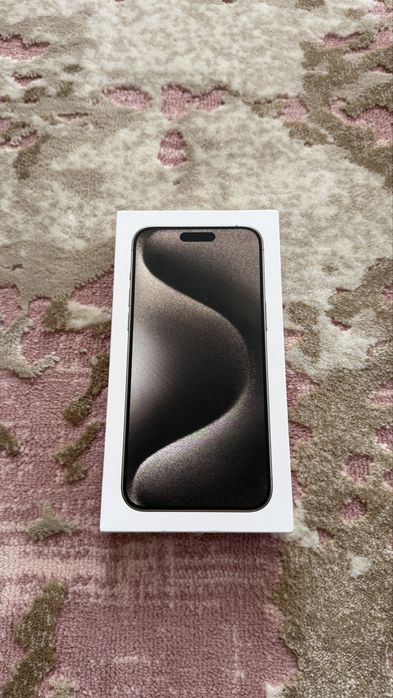 Новий запакований Iphone 15 pro max   Natural Titanium  256gb