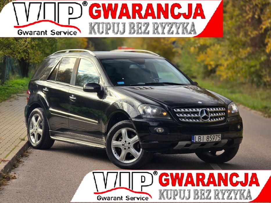 Mercedes-Benz ML 320CDI_3,0D_224KM_7G-TRONIC_Xenon_Skóry_Nawi_Zarejestrowy