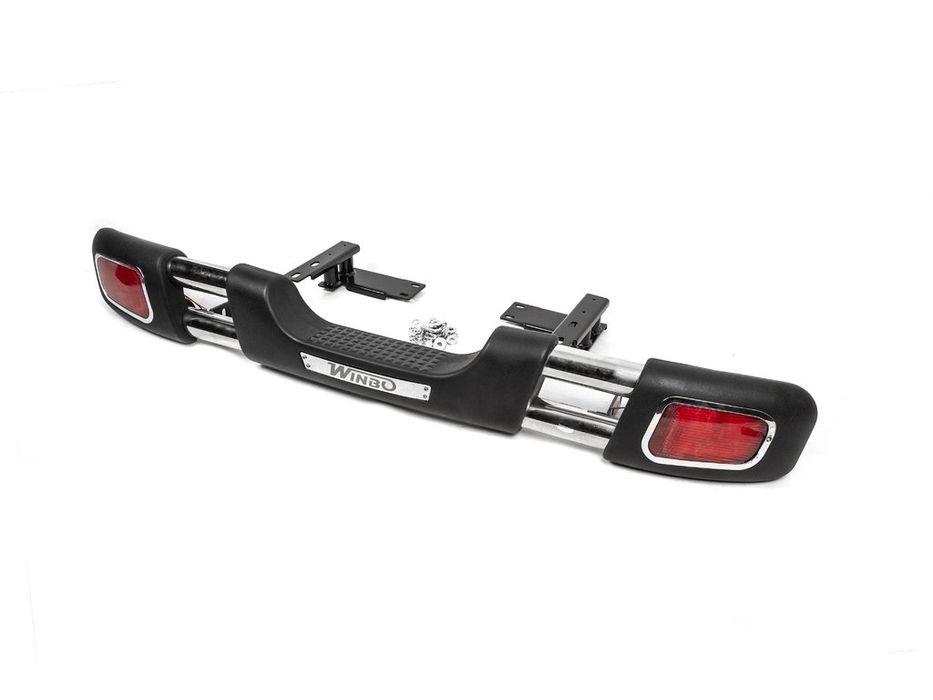 Mitsubishi L200 Защита заднего бампера с нержавейки