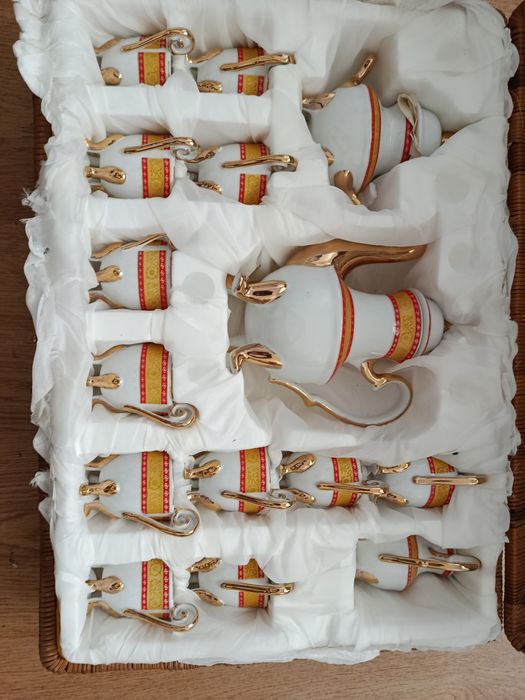 Mala conjunto de porcelana