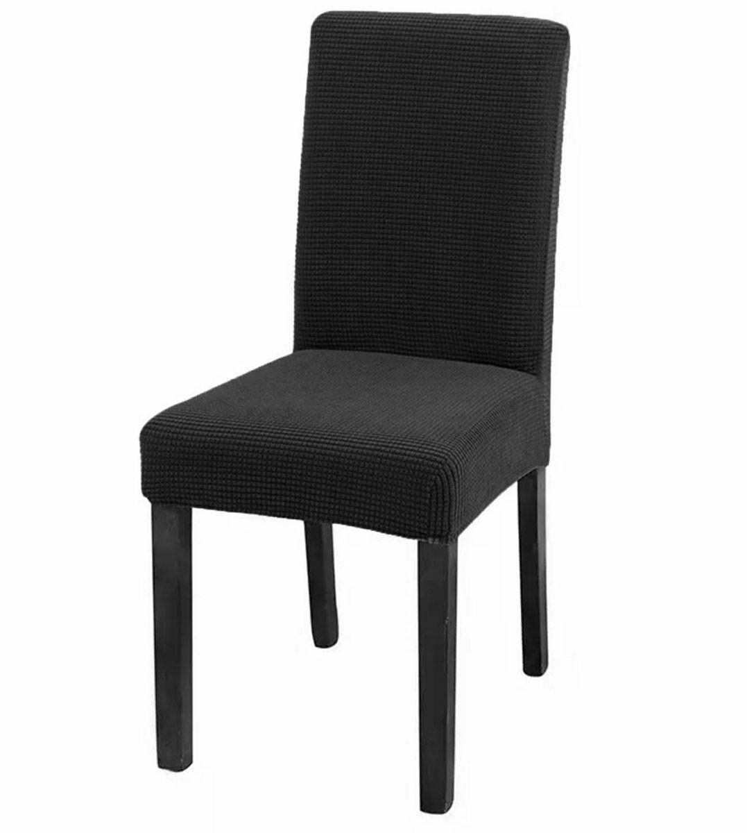 AG864 Pokrowiec na krzesło czarny
