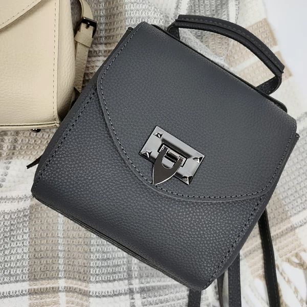 Сумка - рюкзак / Цвет графит ( не черный)