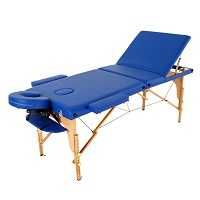 Массажный стол деревянный 2-3-х сегментный Relax кушетка стіл масажний
