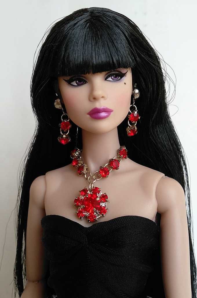 Biżuteria dla lalki Barbie, Integrity Toys - Naszyjnik z kamieniem
