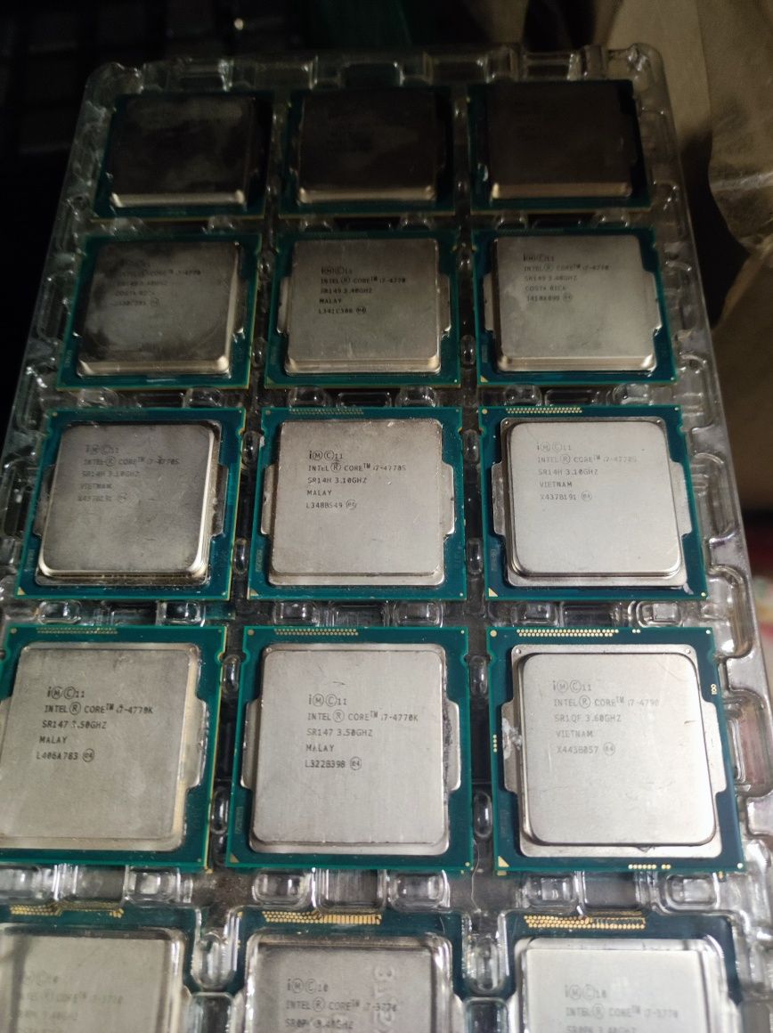 Топові процесори CPU Intel Core i7-4770/4770S/4770K/4790 S1150