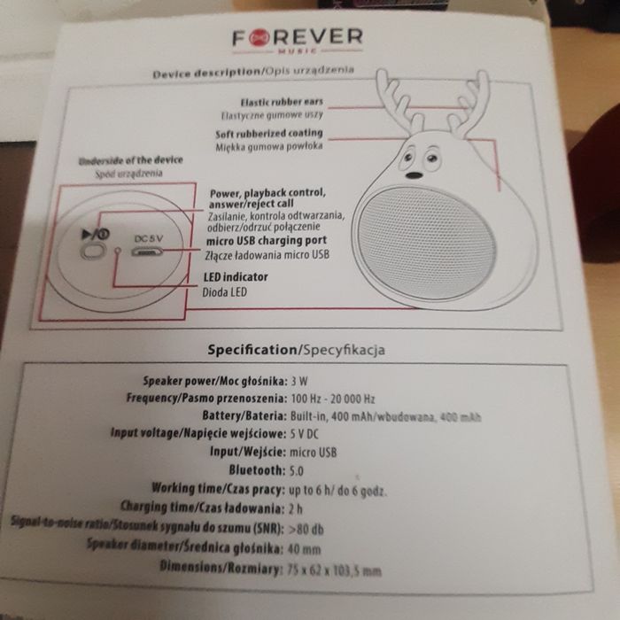 Przenośny głośniki bezprzewodowe