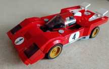 LEGO SPEED CHAMPIONS 1970 Ferrari 512 M klocki dla dziecka, fana