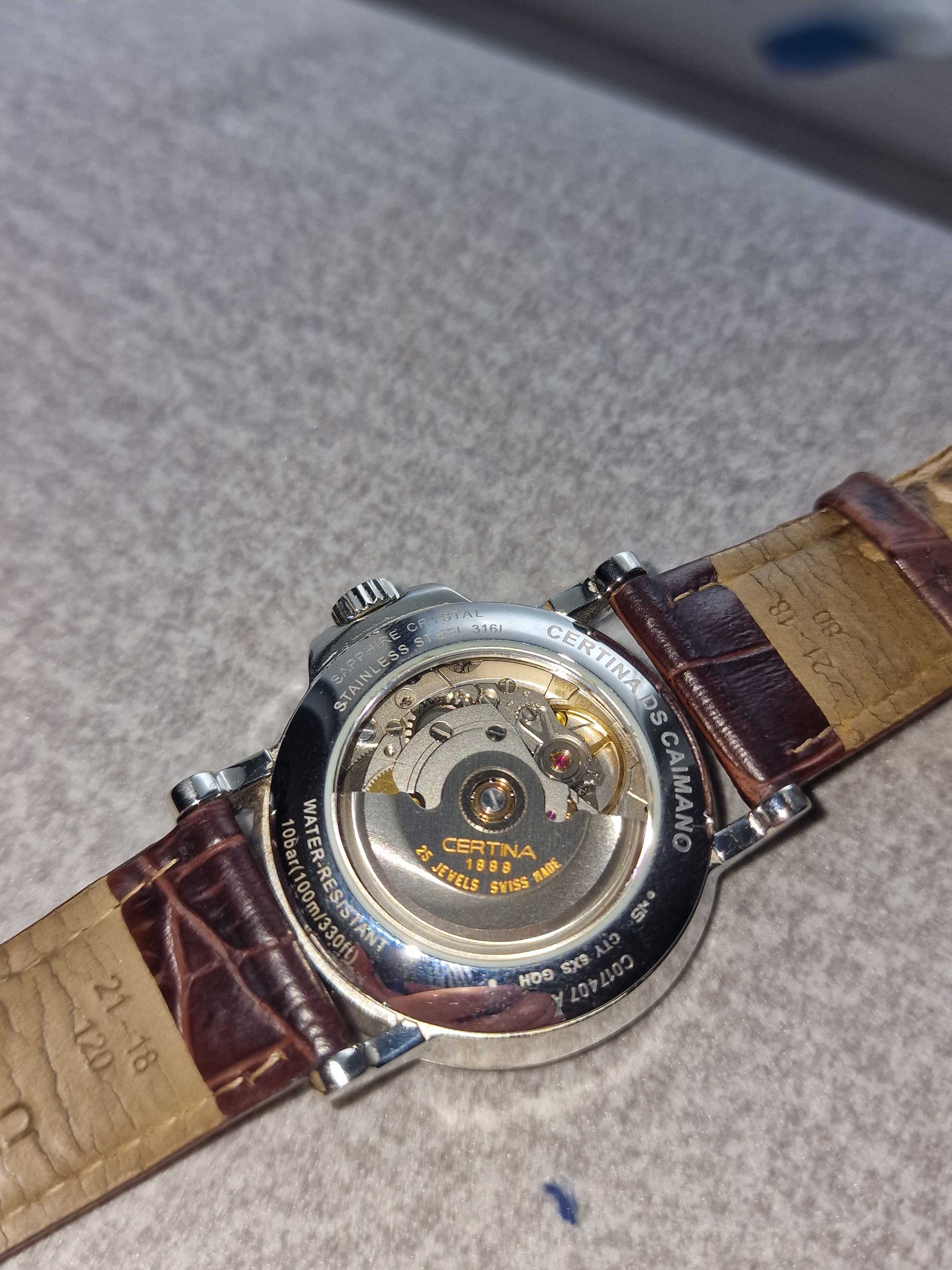 Zegarek męski Certina DS Caimano Automatic - C017.407.16.057.00