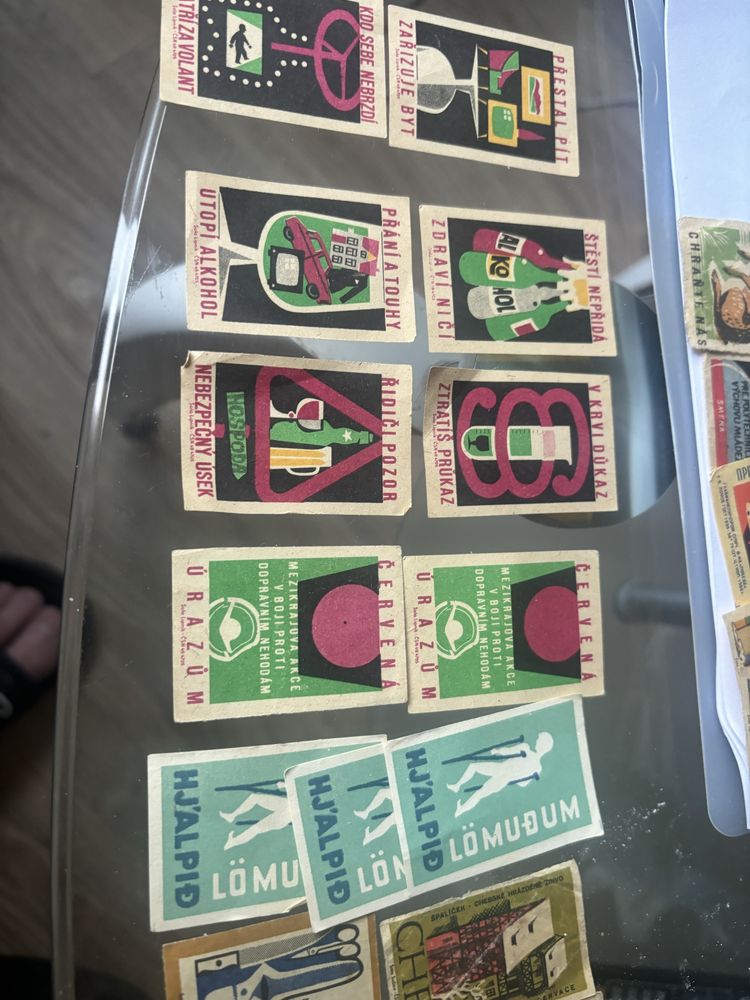 Etykiety zapalczane 70 sztuk za jedna cene