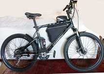 Motorower elektryczny z silnikiem Bafang G020 500W