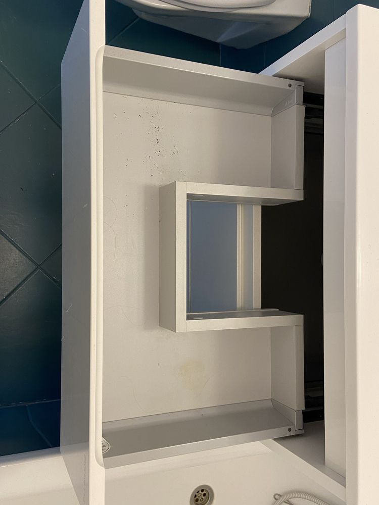 Szafka lazienkowa Oristo + bateria Grohe