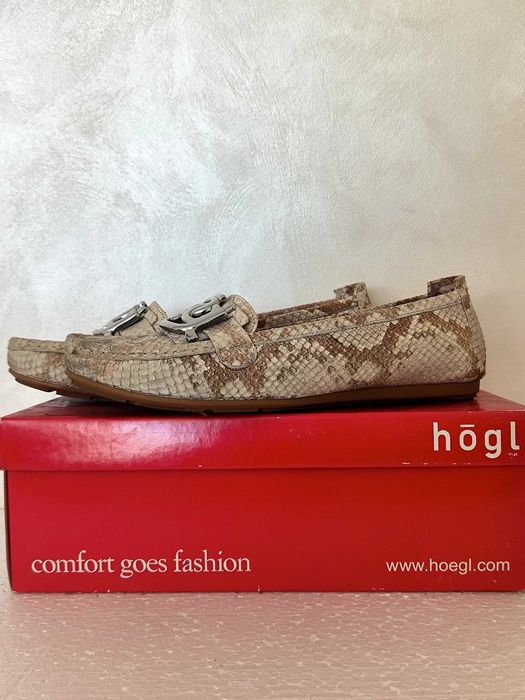 Туфлі шкіряні Hogl, мокасини