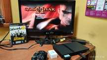 Ps2 slim konsola nowy laser USB 128GB pełno gier karta pad