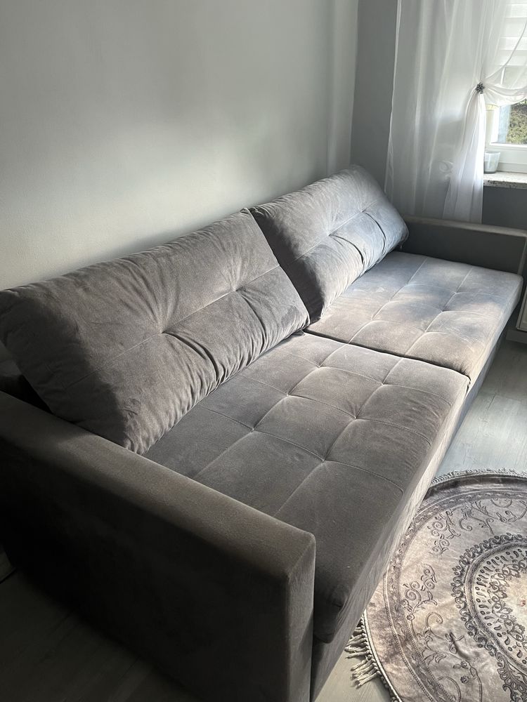Sofa Rozkładana/ Sofa z Funkcja Spania/ Sofa z Pojemnikiem Na Pościel