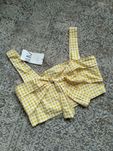Krótka bluzka damska crop top na lato Zara L/40 nowy