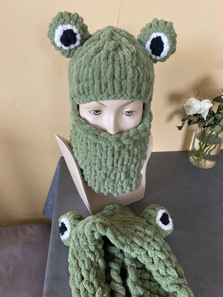 Balaclava kominiarka Żaba