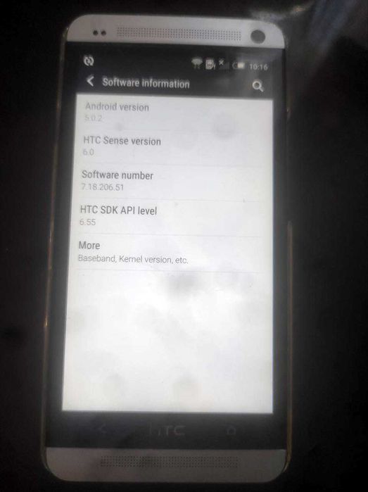 Телефон HTC One Android 5.0.2 5.9" NFC Snapdragon 600 4Мп Wi-Fi VPN