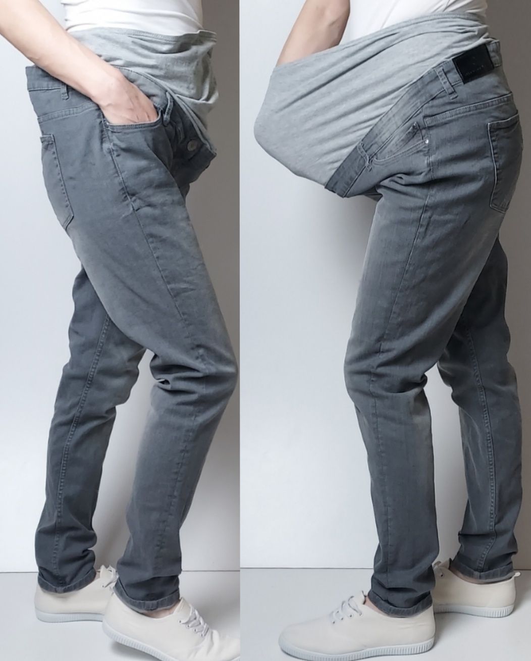 Esmara_jeansy ciążowe Super Skinny fit_44/XXL L78cm
