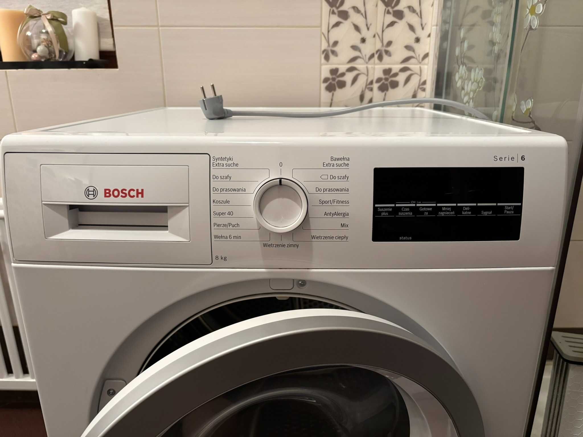 Suszarka bębnowa BOSCH Serie 6 - WTG86400 - sprawna