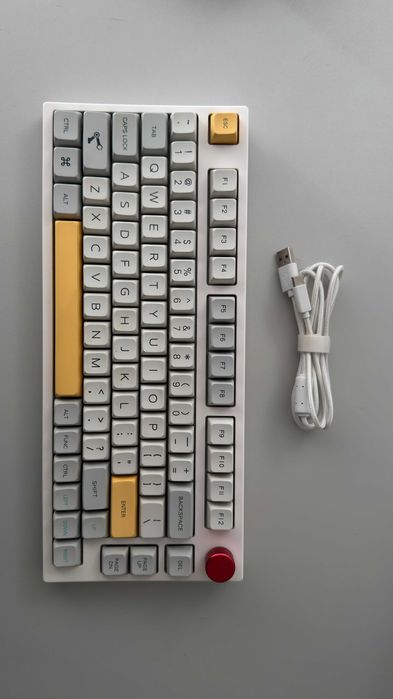 Teclado mecânico wireless + hot-swap / EPOMAKER TH80PRO