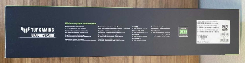 ASUS TUF RTX 4070 Ti SUPER 16GB — топова відеокарта в ідеалі
