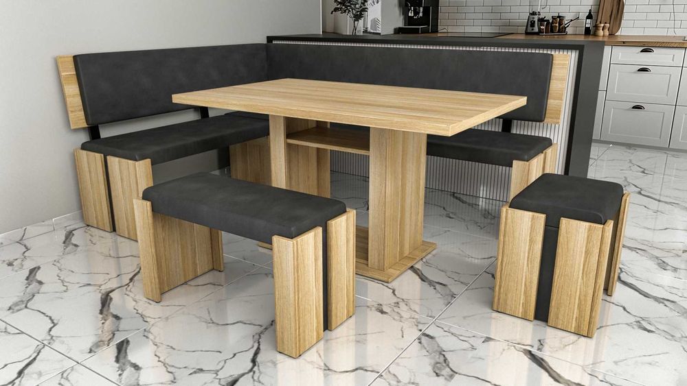 Narożnik kuchenny tapicerowany