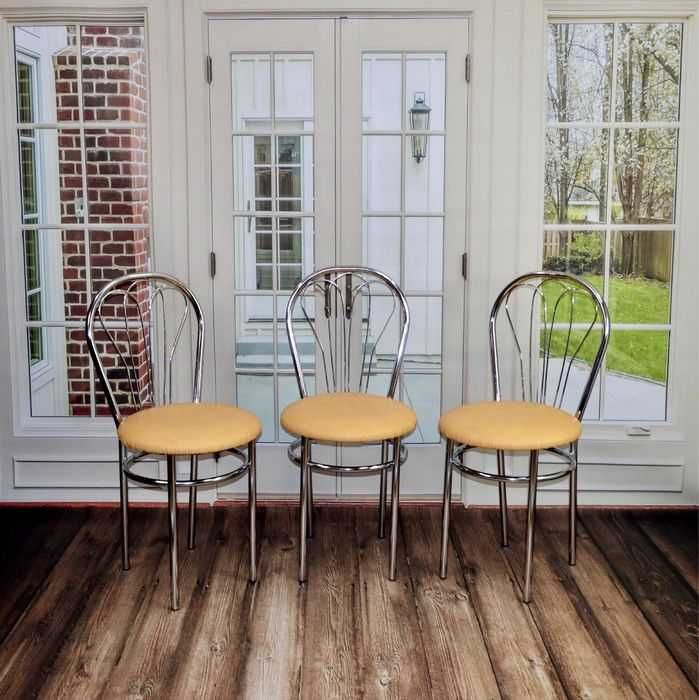 Nowe krzesło Krzesła kuchenne Venus Metalowe Chromowane WYSYŁKA