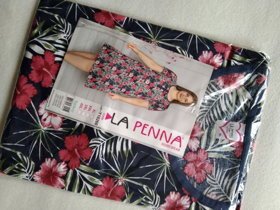 4XL 48 Koszula ciążowa nocna piżama damska do porodu karmienia rozpina