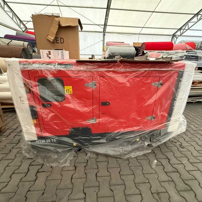 3x Agregat prądotwórczy Himoinsa HYW-20 T5 – diesel, 20 kVA, stan bdb!