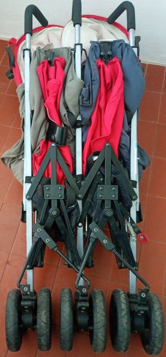 carrinho bebé duplo