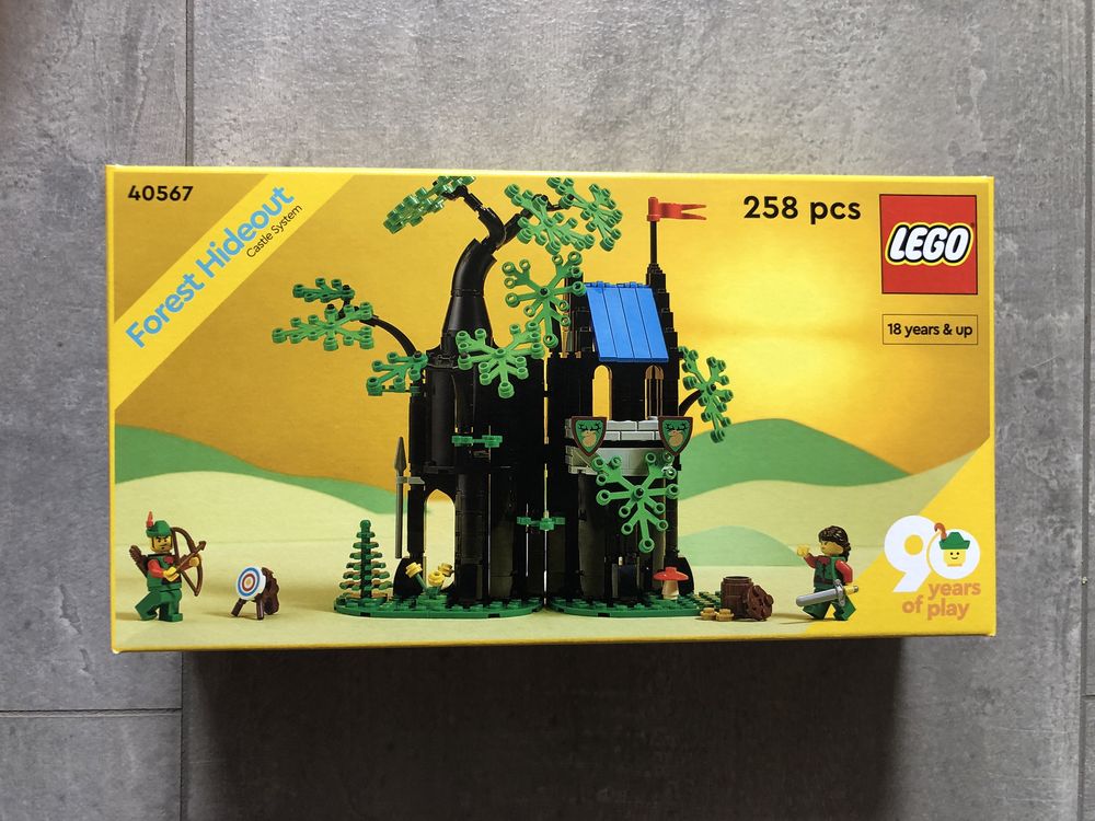 Lego Castle 40567 ! Kryjówka leśnych ludzi GwP.